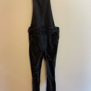 American Eagle Skinny Jean Overalls